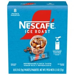 Nescafé Instant Ice Roast Coffee 8 - 0.31 oz Packets