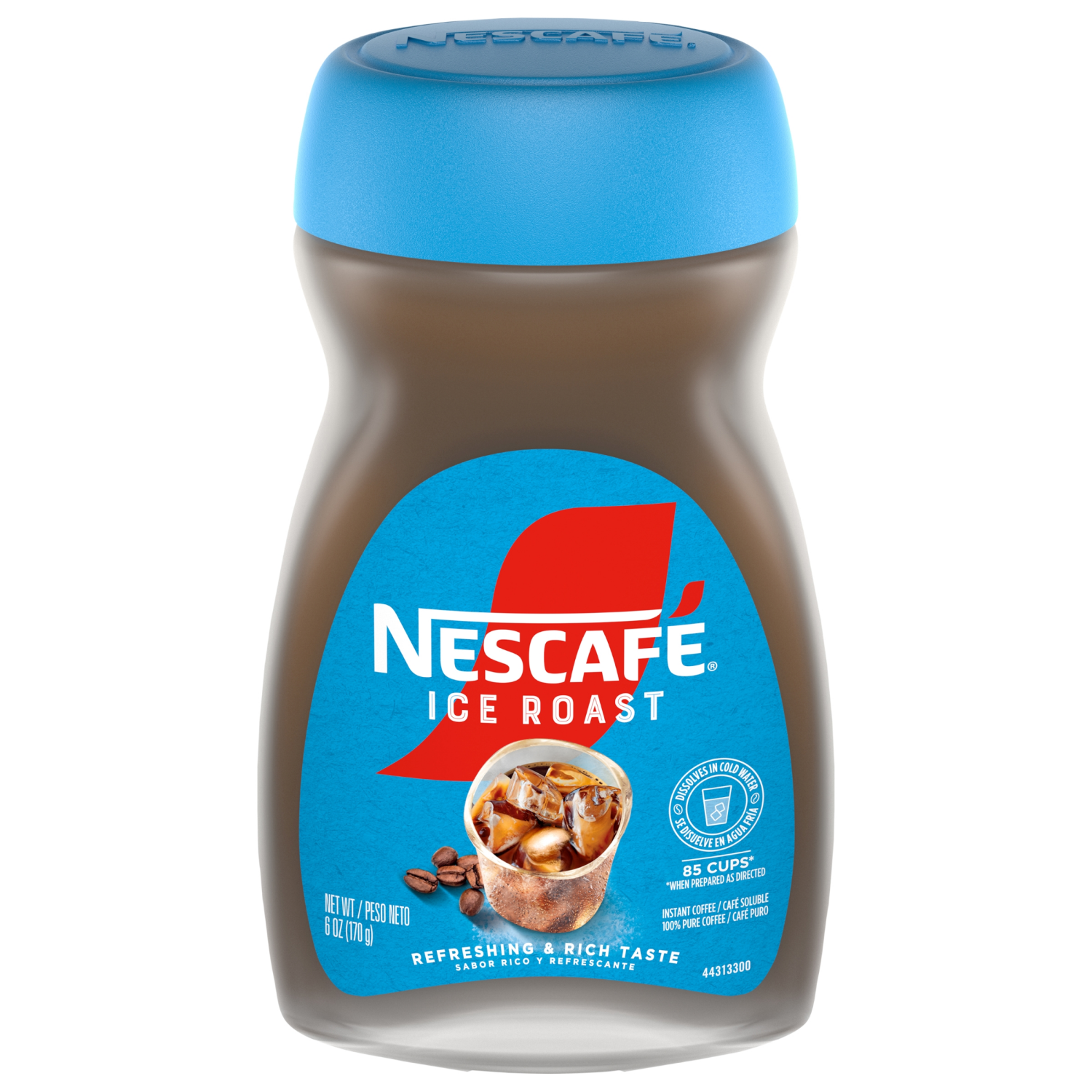 slide 1 of 1, Nescafé Ice Roast Instant Coffee 6 oz, 6 oz