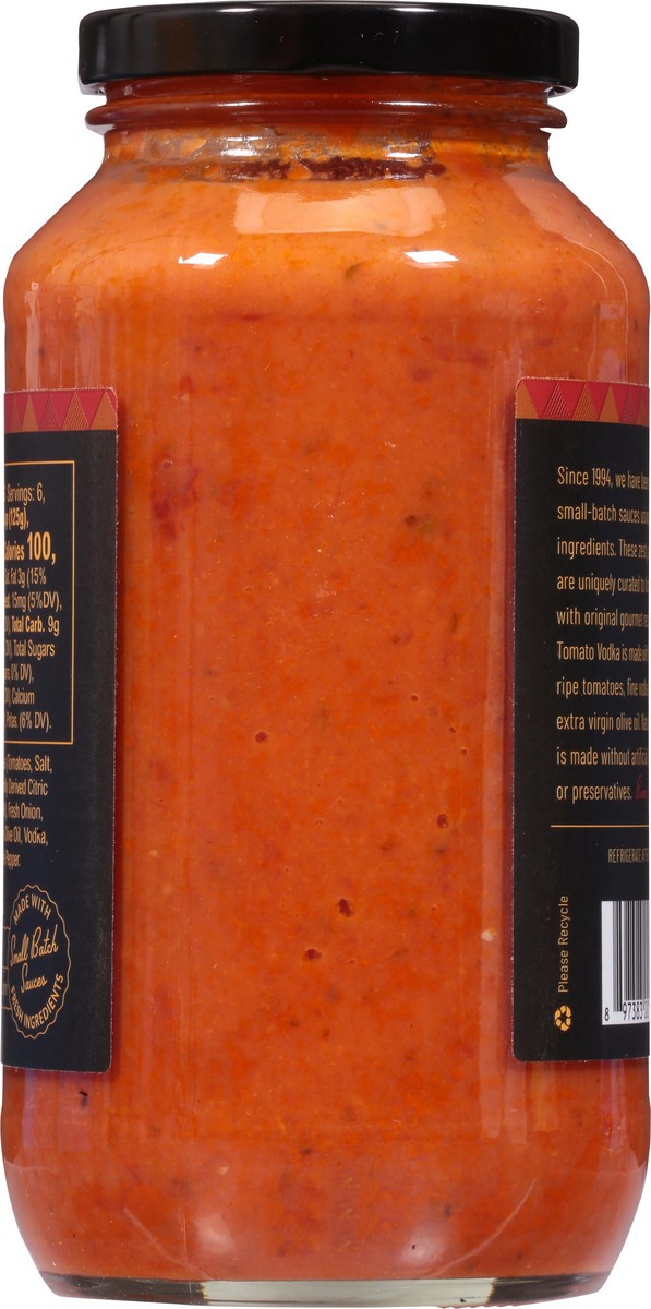 slide 10 of 12, Spinelli's Sauce Co. Tomato Vodka Virtuoso Pasta Sauce 1 26 oz, 26 oz