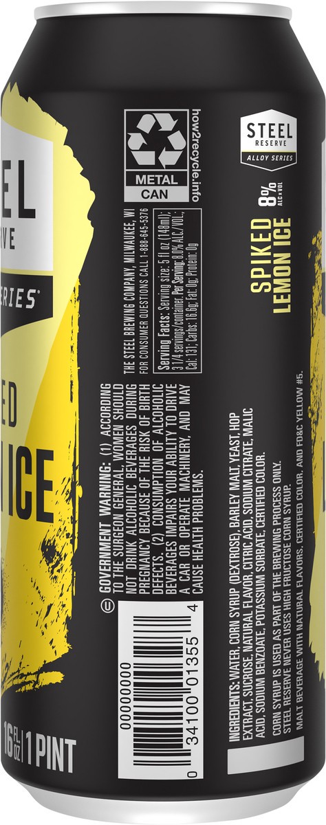 slide 8 of 11, Steel Reserve, 64 fl oz