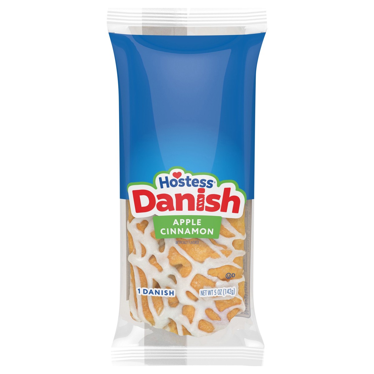 slide 1 of 9, Hostess Apple Cinnamon Danish - 5 oz, 5 oz