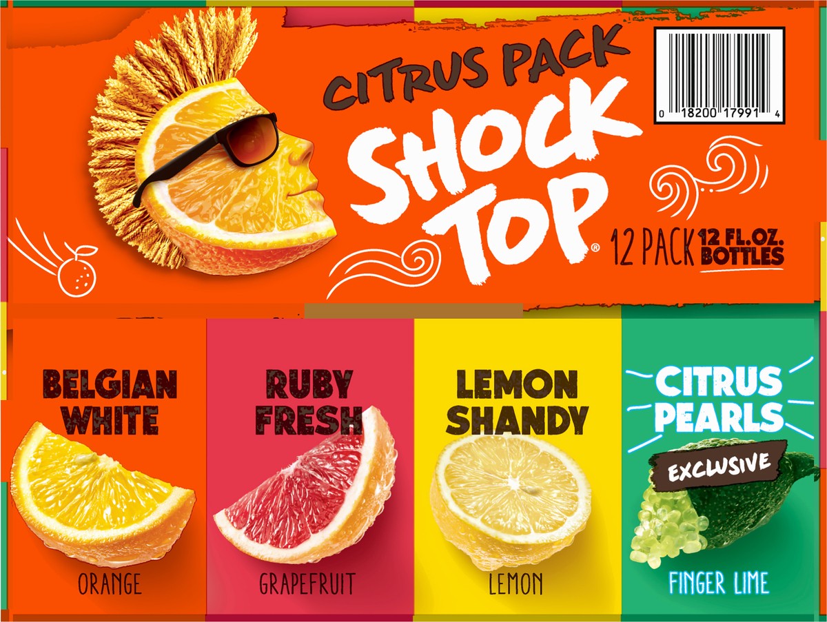 slide 7 of 8, Shock Top 12 Pack Citrus Pack Beer 12 ea, 12 ct; 12 fl oz