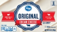 slide 1 of 3, Kroger Original Cream Cheese, 8 oz