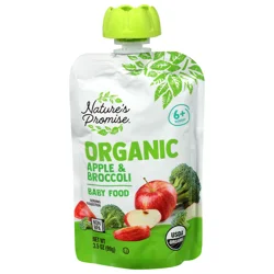 Nature's Promise Organic 2 Baby Food Apple & Broccoli