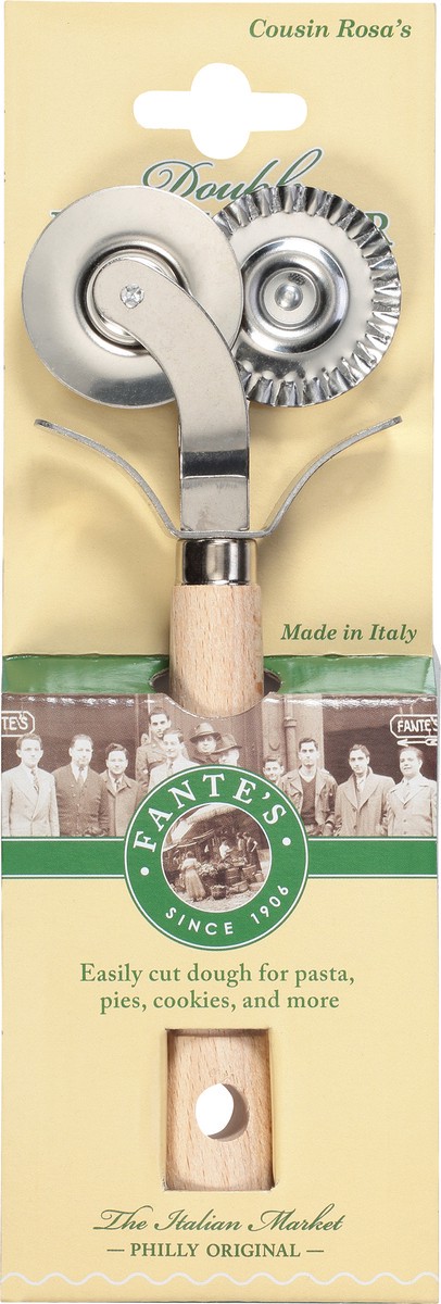 slide 1 of 9, Fante's Cousin Rosa's Double Pastry Cutter 1 ea, 1 ct