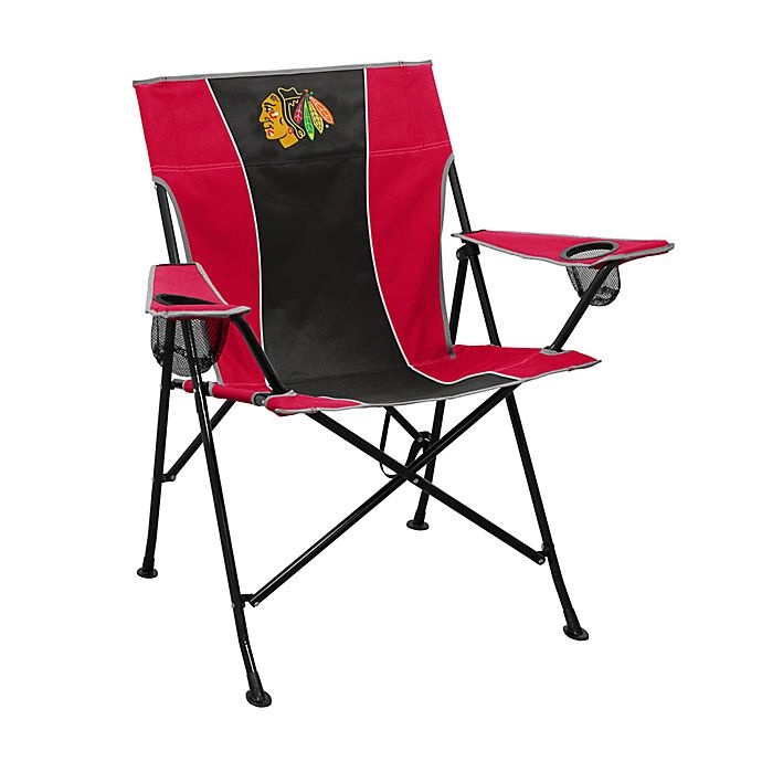 slide 1 of 1, NFL NHL Chicago Blackhawks Foldable Pregame Chair, 1 ct