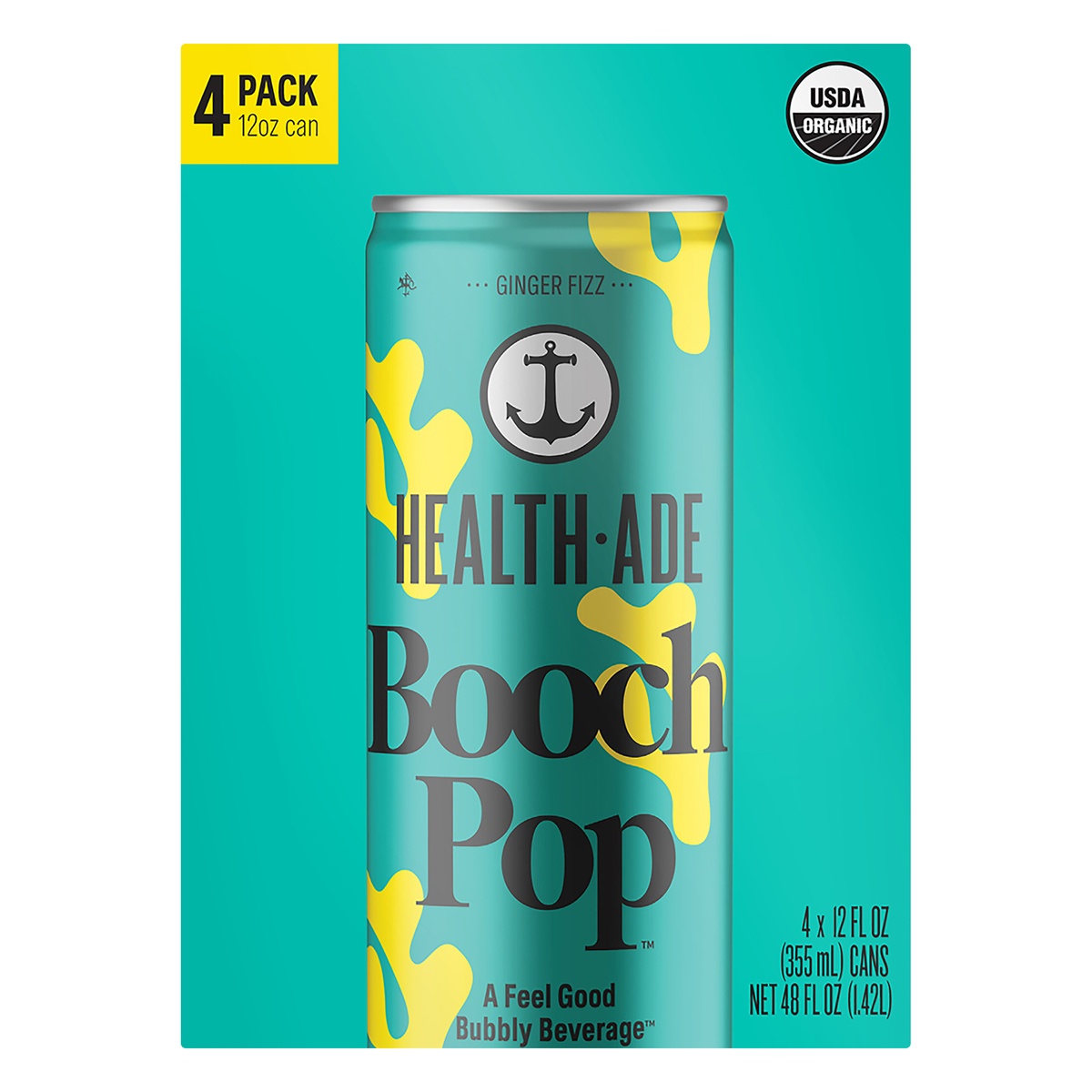 slide 1 of 1, Health-Ade Pop Ginger Fizz- 48 oz, 48 oz