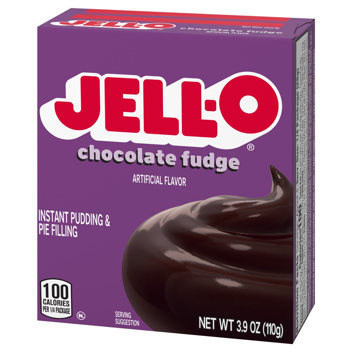 slide 7 of 9, Jell-O Chocolate Fudge Artificially Flavored Instant Pudding & Pie Filling Mix, 3.9 oz Box, 3.9 oz