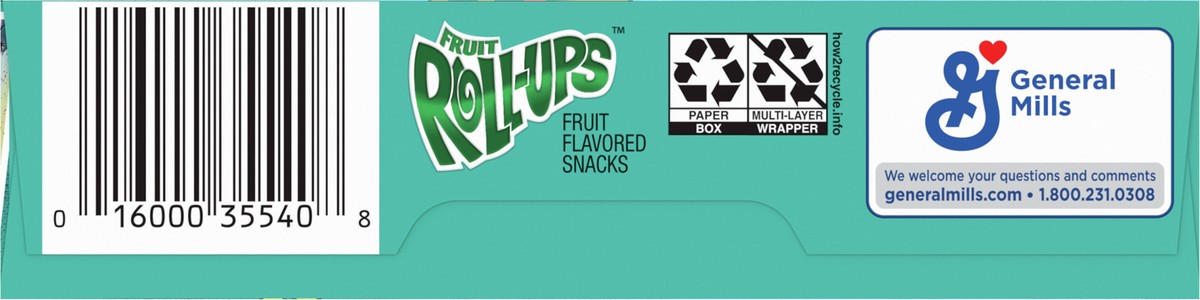 slide 4 of 8, Fruit Roll-Ups Fruit Flavored Snacks, Strawberry Blast, 0.5 oz, 10 ct, 10 ct