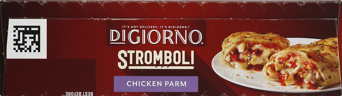 slide 2 of 10, DIGIORNO Stromboli Chicken Parm Frozen Sandwiches - 2 Count Chicken Sandwich Pizza Snacks, 12 oz