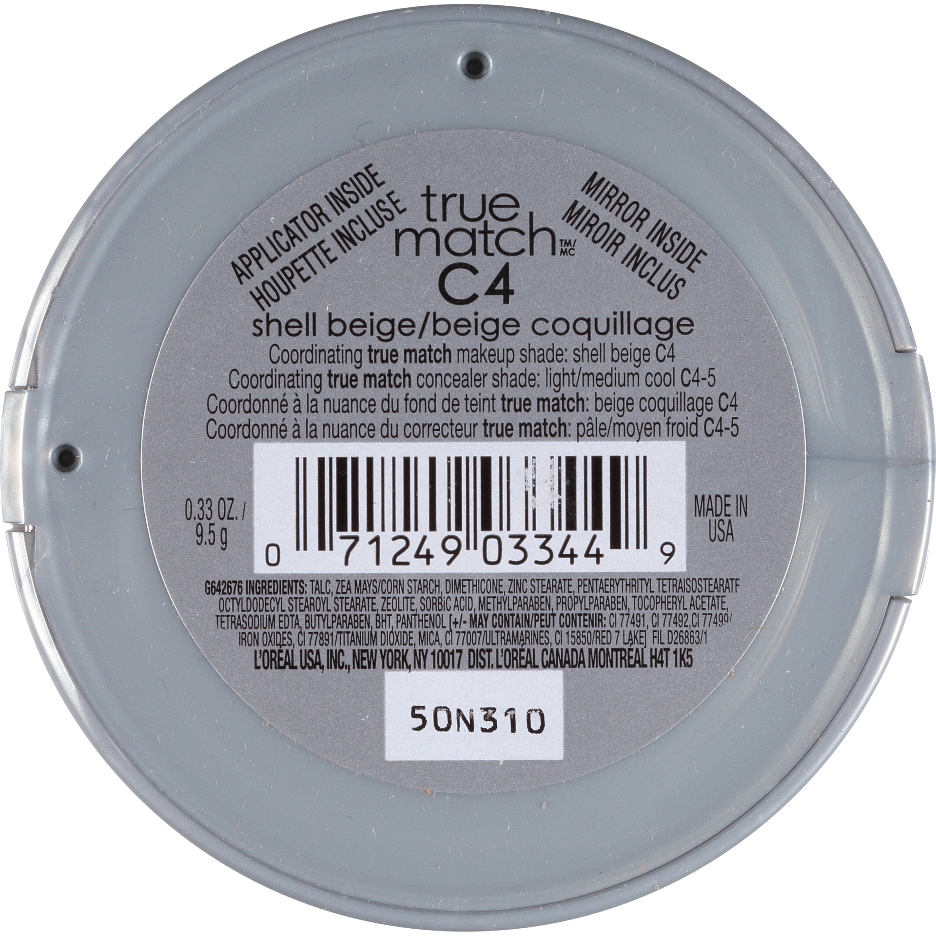 slide 5 of 5, L'Oréal True Match Super Blendable Powder - Shell Beige, 0.33 oz