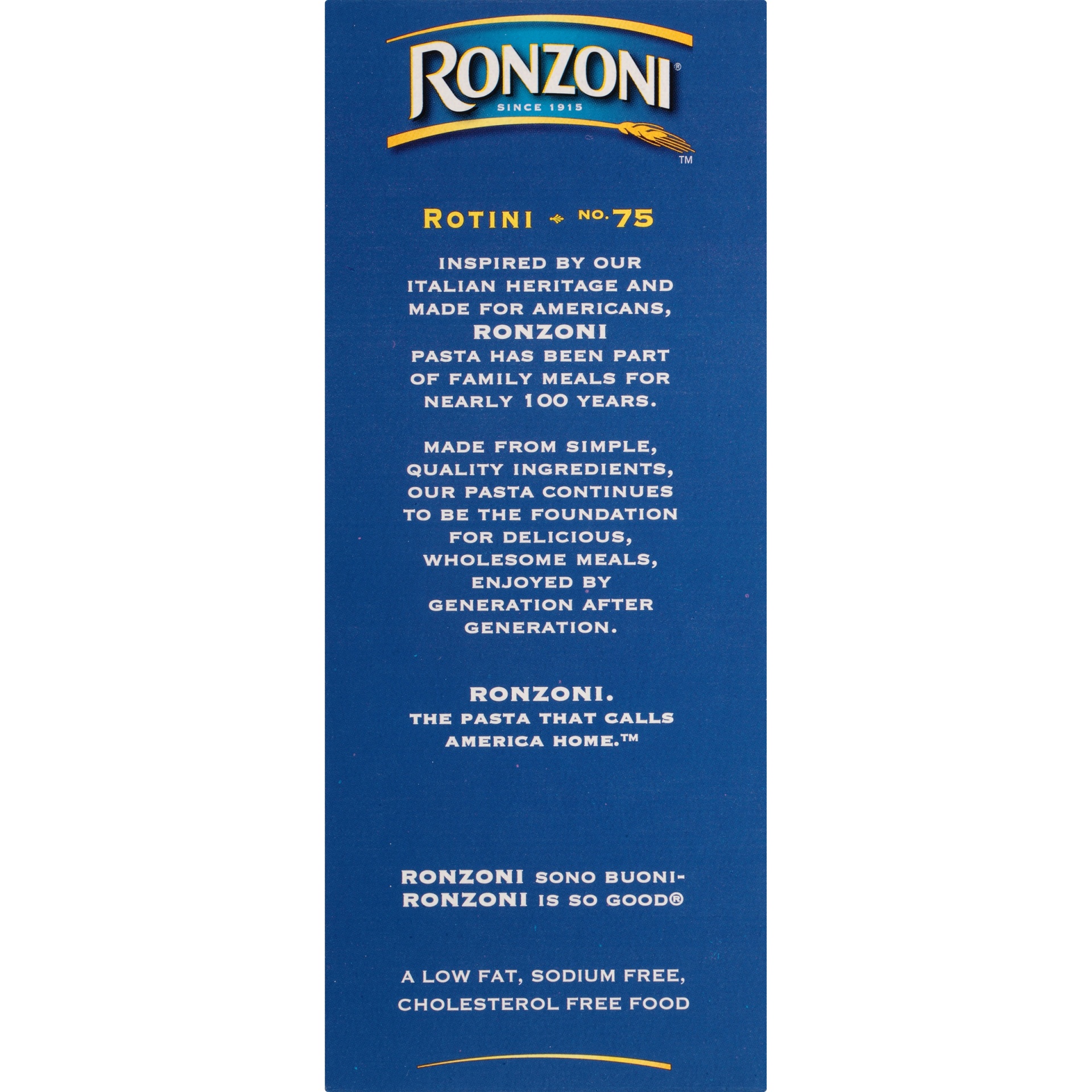 slide 6 of 8, Ronzoni Rotini, 16 oz