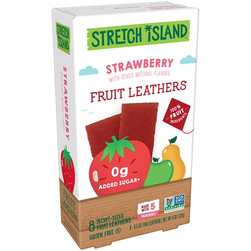 slide 5 of 7, Stretch Island Original Strawberry Fruit Leathers, 8 ct; 0.5 oz