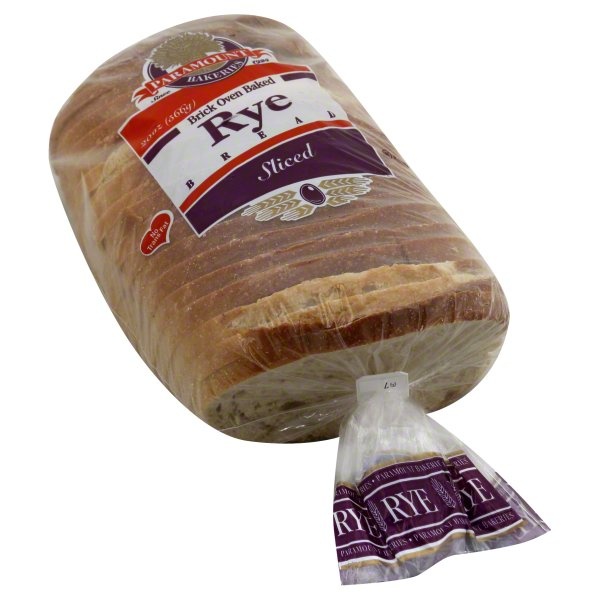 slide 1 of 5, Paramount Bakeries Rye Bread Sliced, 20 oz