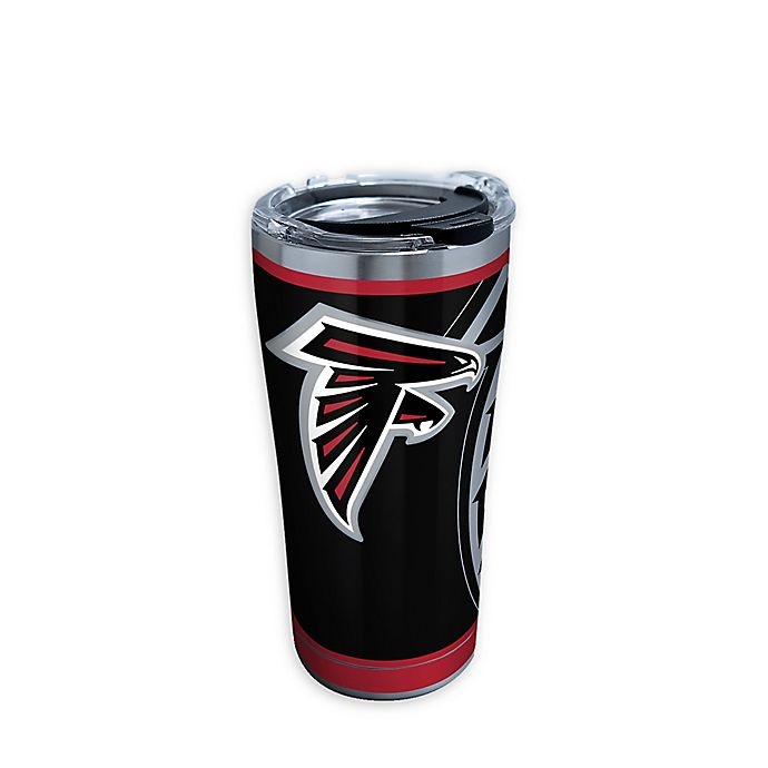 slide 1 of 1, Tervis NFL Atlanta Falcons Rush Stainless Steel Tumbler with Lid, 20 oz
