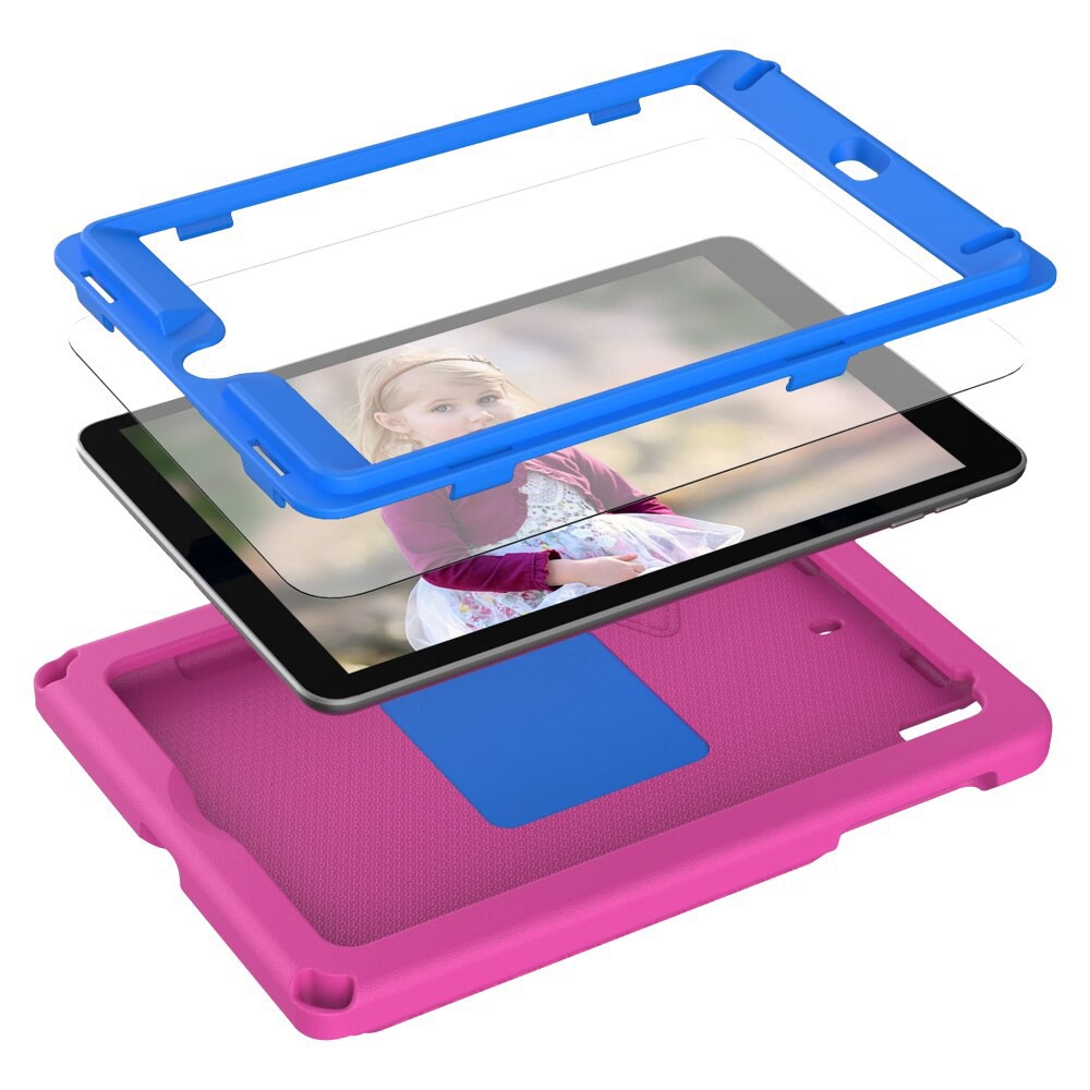 slide 2 of 4, AMPD Childrens Tablet Cover with Holster and Screen Protector - Pink, 1 ct