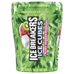 Ice Breakers Ice Cubes Kiwi Watermelon Sugar Free Gum