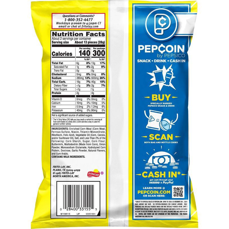 slide 2 of 5, Funyuns Onion Flavored Rings Regular 2 Oz, 2 oz