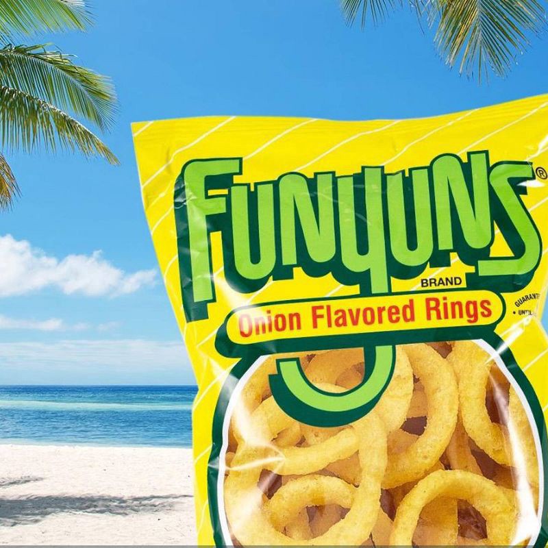slide 3 of 5, Funyuns Onion Flavored Rings Regular 2 Oz, 2 oz