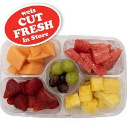 Weis Fresh Cut Medium Compartment Tray