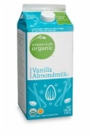 slide 1 of 1, Simple Truth Organic Vanilla Almond Milk, 1/2 gal