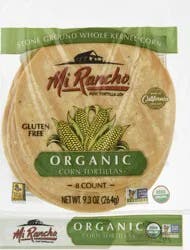 Mi Rancho Organic Corn Tortillas 8 ea