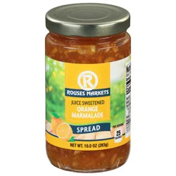 Rouses Markets Orange Marmalade Spread 10.0 oz