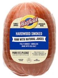 Hatfield Ham In Natural Juice Boneless - 6 Lb