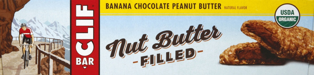 slide 3 of 4, CLIF Energy Bars, Organic, Banana Chocolate Peanut Butter, 12 ct