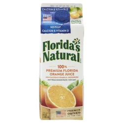 Florida's Natural No Pulp Calcium Vitamin D Orange Juice