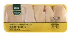 Boneless Skinless Jumbo Chicken Breast, Per Package (Avg. 5.00 lb)