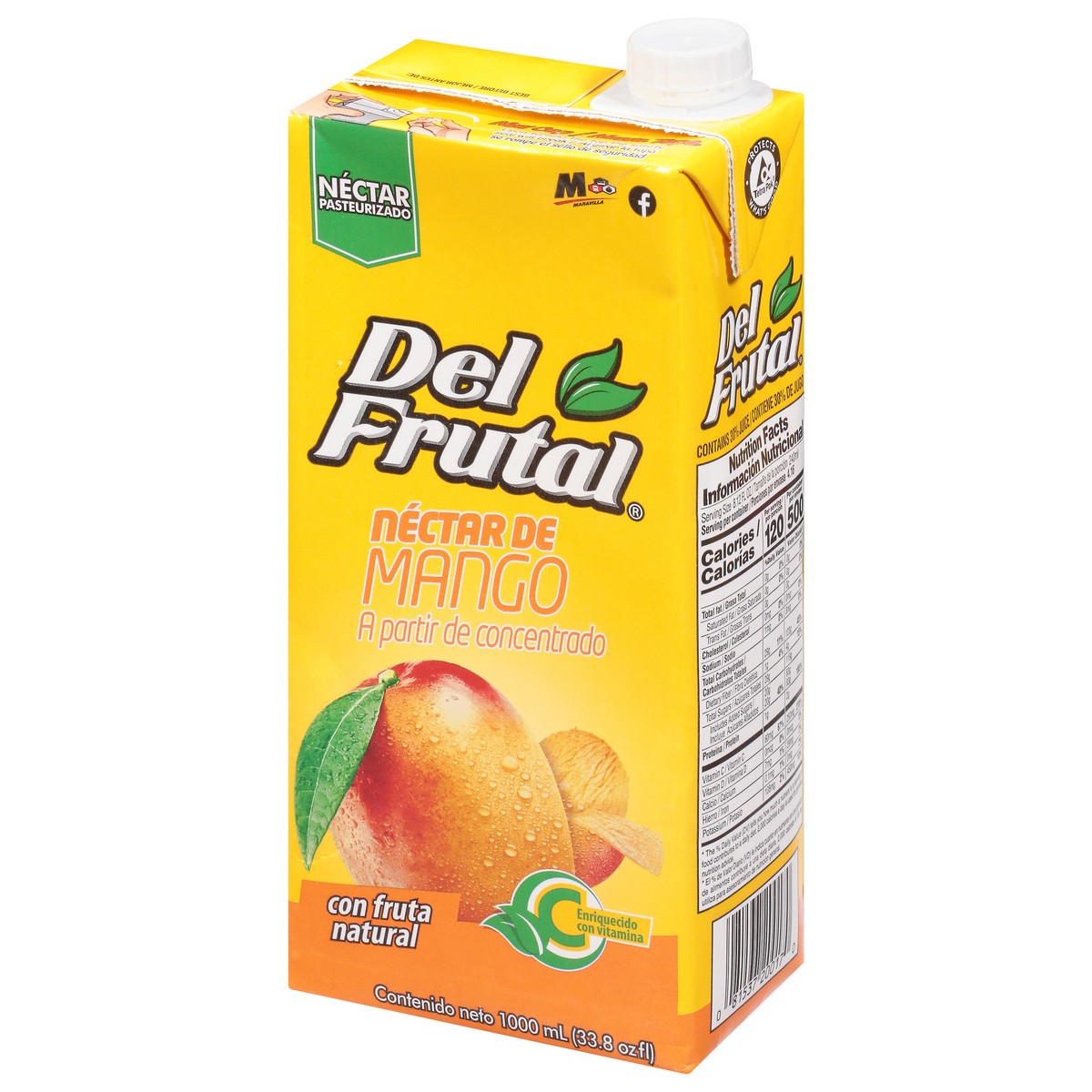 slide 11 of 11, BEVERGE-DSD Mango Nectar Tetra Pack - 33.8 fl oz, 1 liter