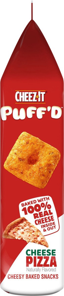 slide 6 of 13, Cheez-It Puff'd™ Cheese Pizza Cheesy Baked Snacks, 5.75 oz