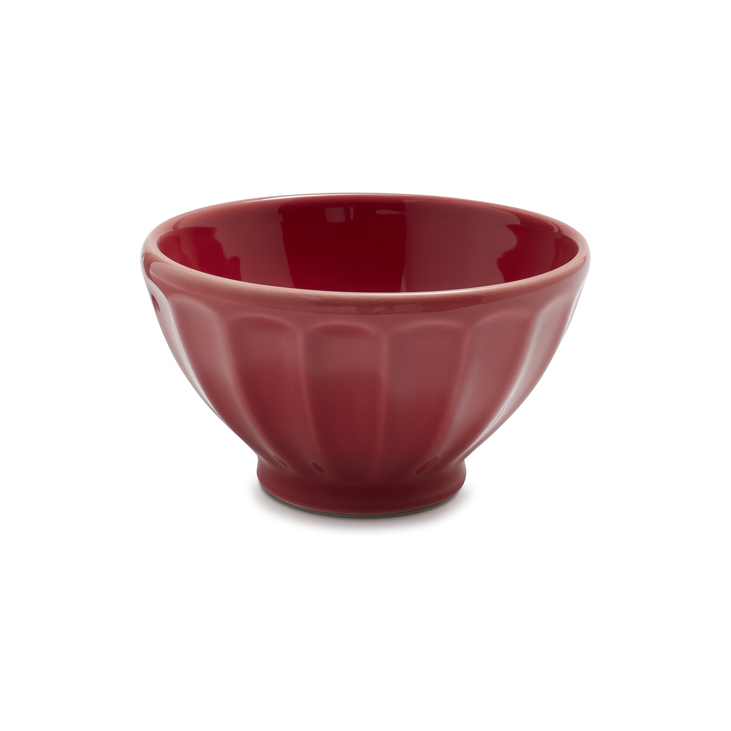 slide 1 of 1, Sur La Table Latte Bowl, Dark Pink, Dark Pink, 1 ct