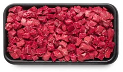 Usda Choice Beef Round For Stew Meat Value Pack - 3 Lb