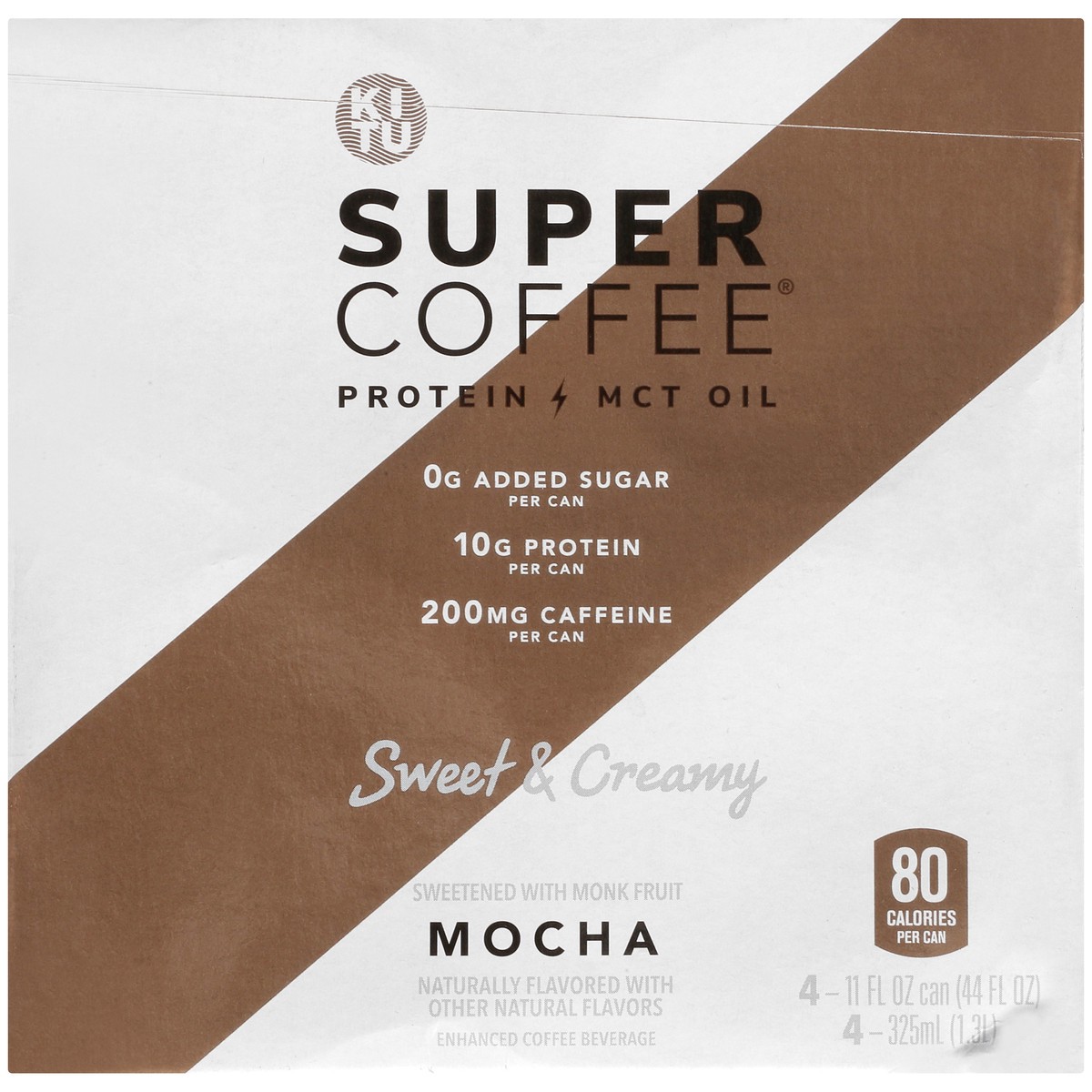 slide 4 of 12, Super Coffee Mocha Coffee Beverage - 4 ct, 4 ct