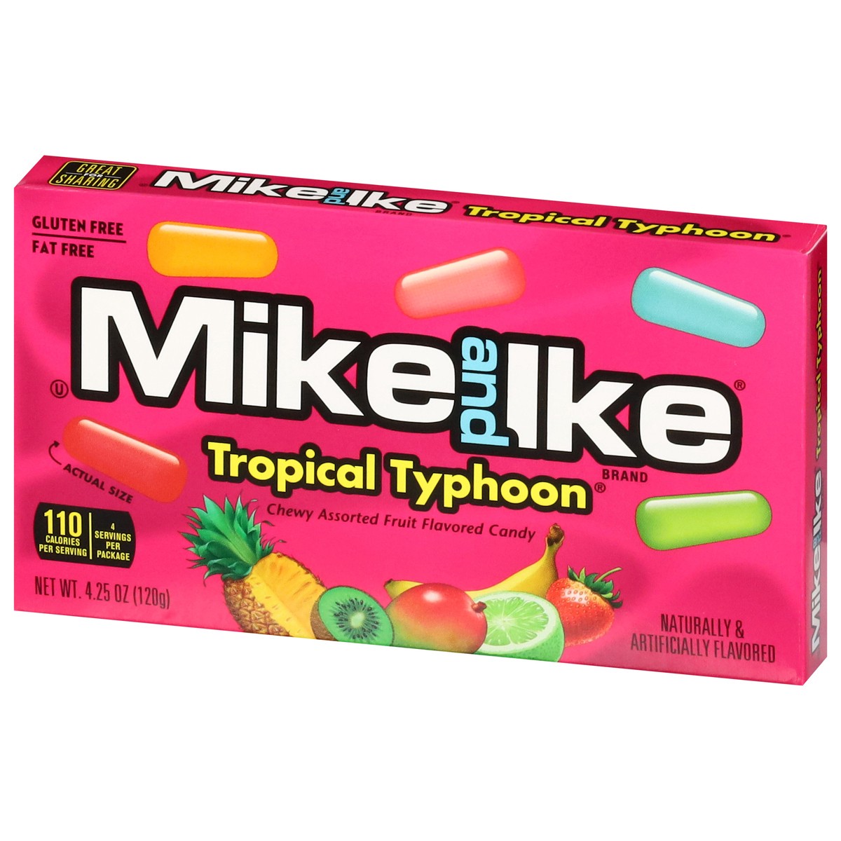 slide 9 of 14, MIKE AND IKE Tropical Typhoon Candy 4.25 oz, 4.25 oz