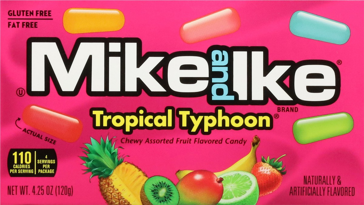 slide 6 of 14, MIKE AND IKE Tropical Typhoon Candy 4.25 oz, 4.25 oz