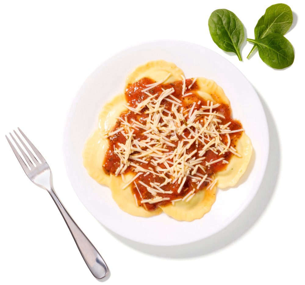 slide 1 of 5, Deli Kitchen Ricotta and Spinach Raviolis, 12.8 oz