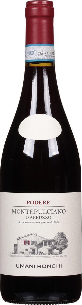 slide 11 of 11, Umani Ronchi Montepulciano D'Abruzzo DOC Podere 750 ml, 750 ml