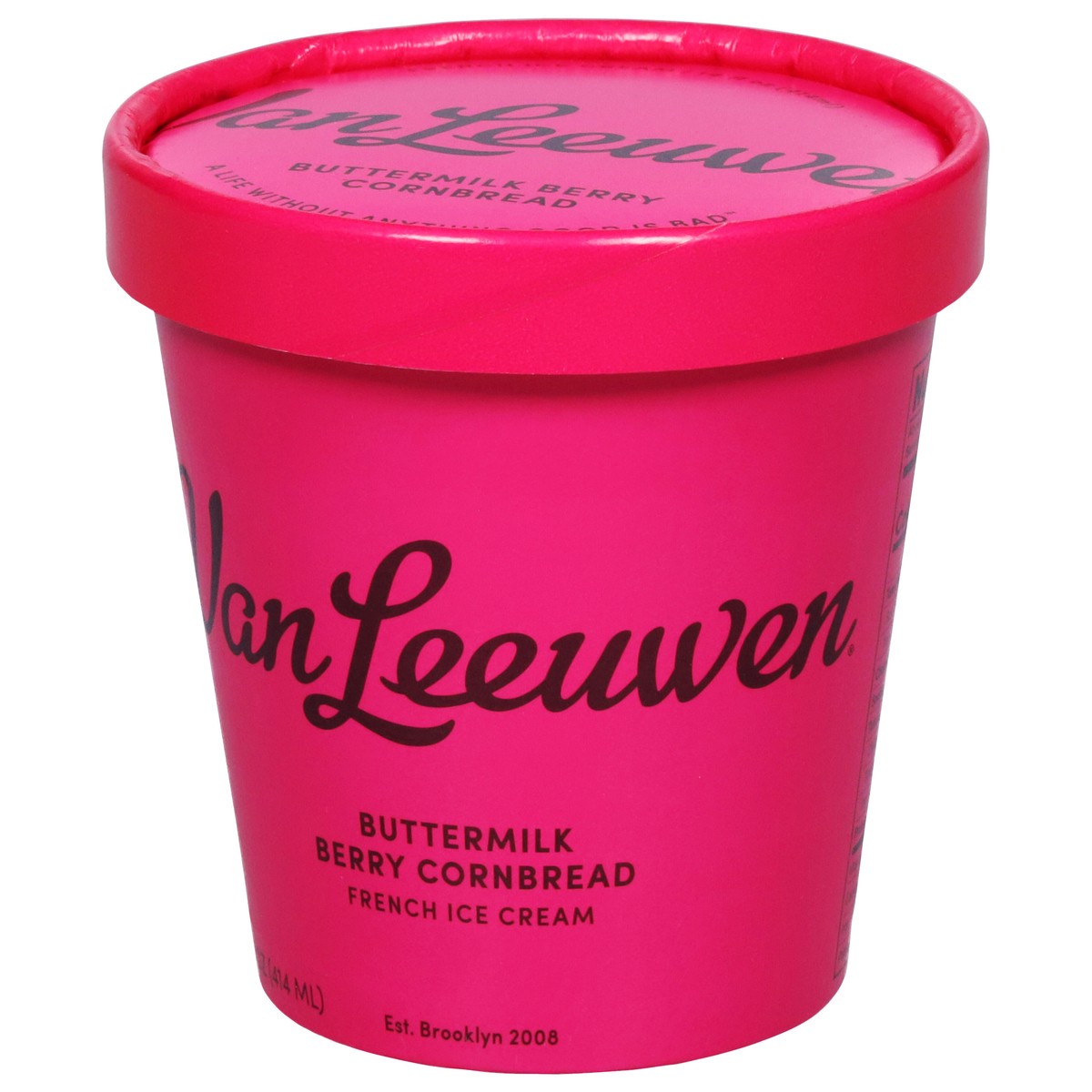 slide 4 of 13, Van Leeuwen Buttermilk Berry Cornbread French Ice Cream 14 fl oz, 14 fl oz
