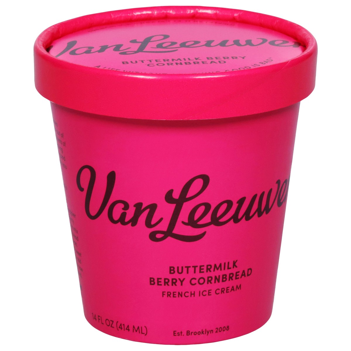 slide 7 of 13, Van Leeuwen Buttermilk Berry Cornbread French Ice Cream 14 fl oz, 14 fl oz