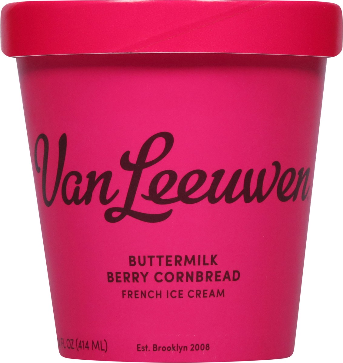 slide 9 of 13, Van Leeuwen Buttermilk Berry Cornbread French Ice Cream 14 fl oz, 14 fl oz