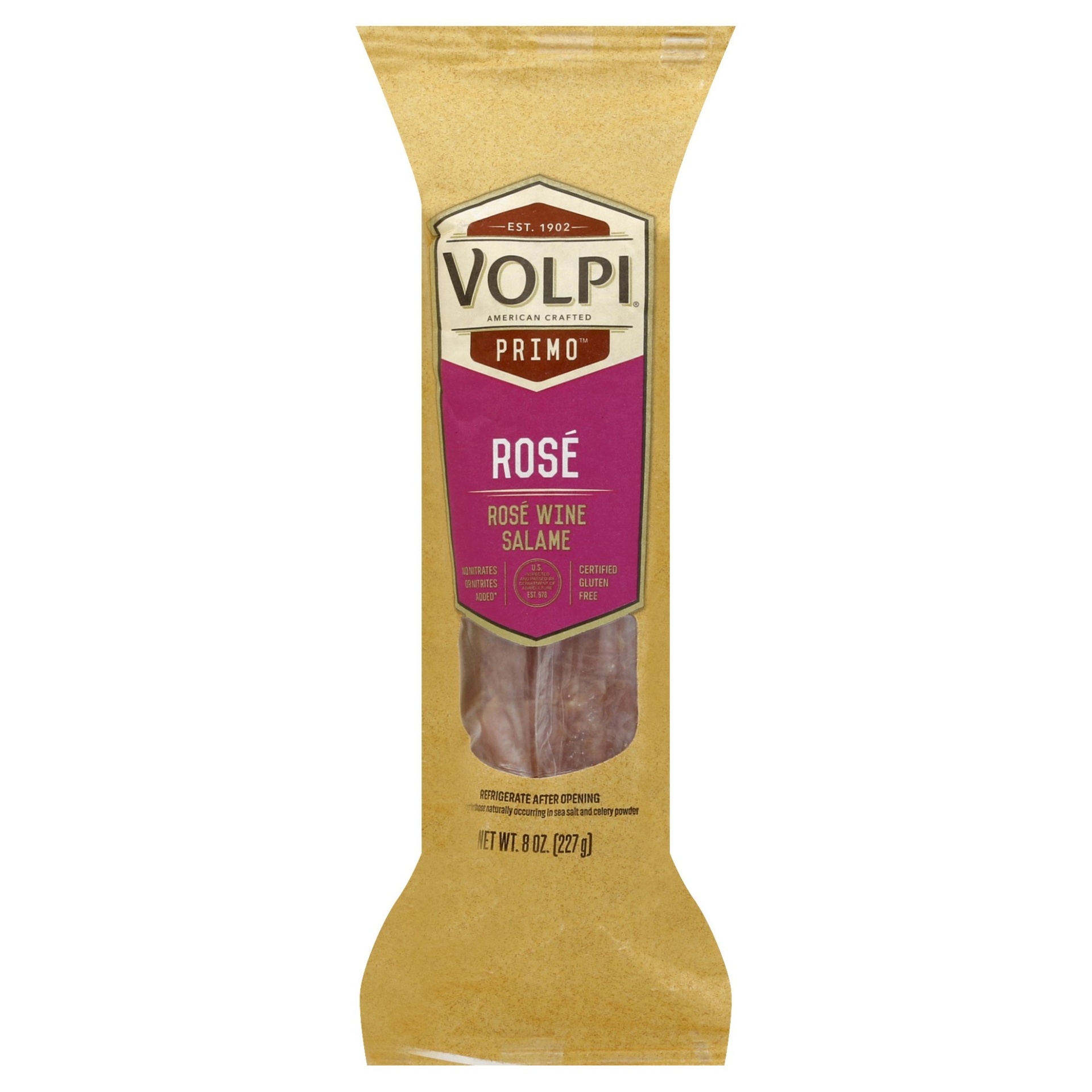 slide 1 of 5, Volpi Salame 8 oz, 8 oz