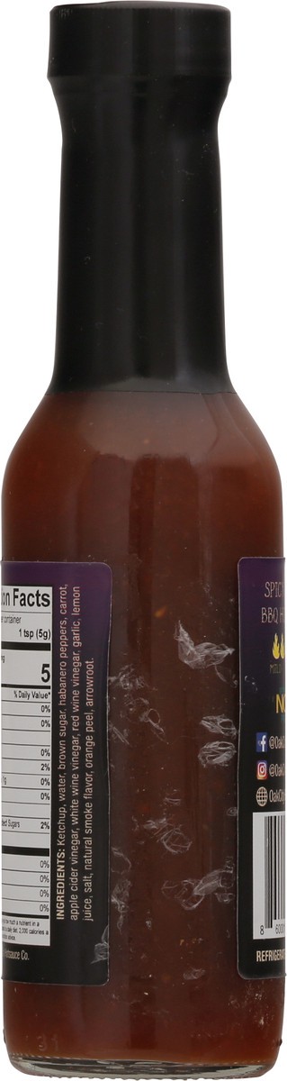 slide 4 of 9, Oak City Hot Sauce Blackbeard's Ghost Hot Sauce 5 fl oz Bottle, 1 ct
