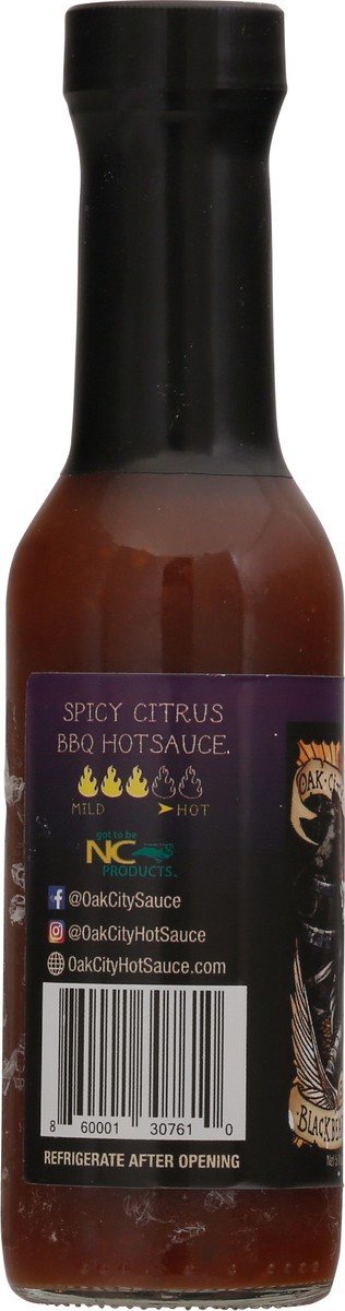 slide 6 of 9, Oak City Hot Sauce Blackbeard's Ghost Hot Sauce 5 fl oz Bottle, 1 ct