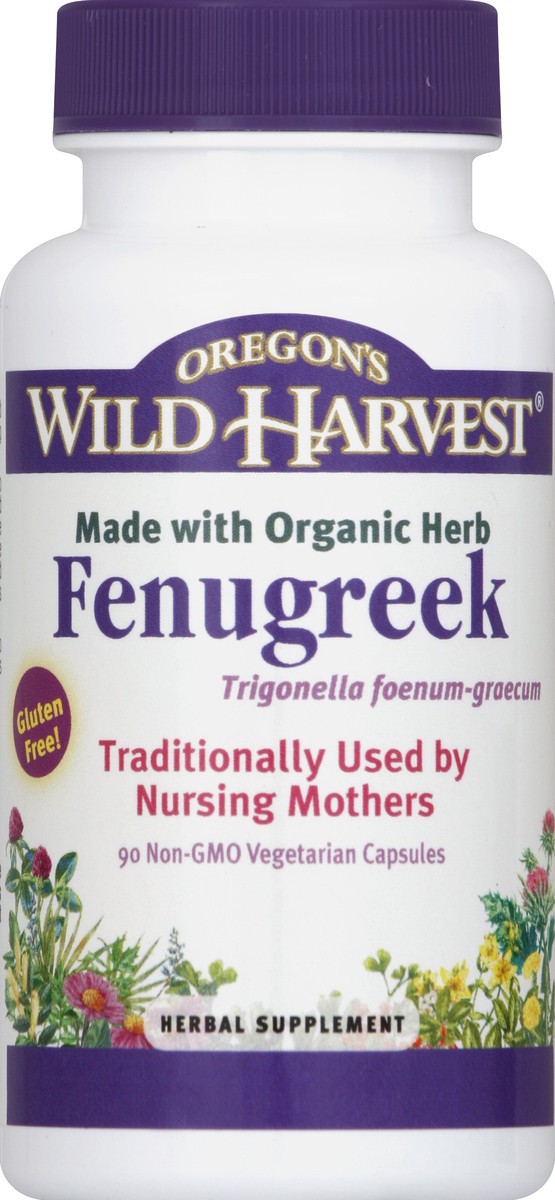 slide 2 of 2, Oregon's Wild Harvest Fenugreek, 90 ct