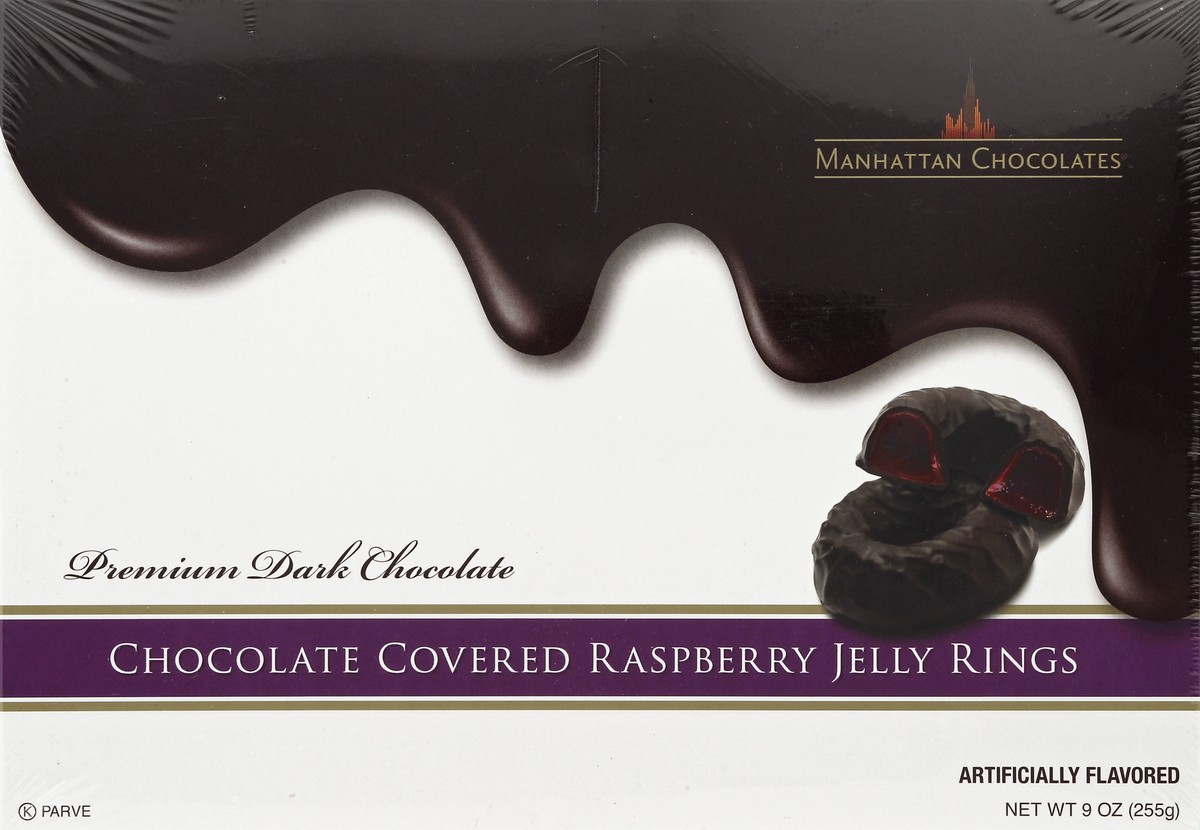 slide 1 of 5, Manhattan Chocolates Jelly Rings 9 oz, 9 oz