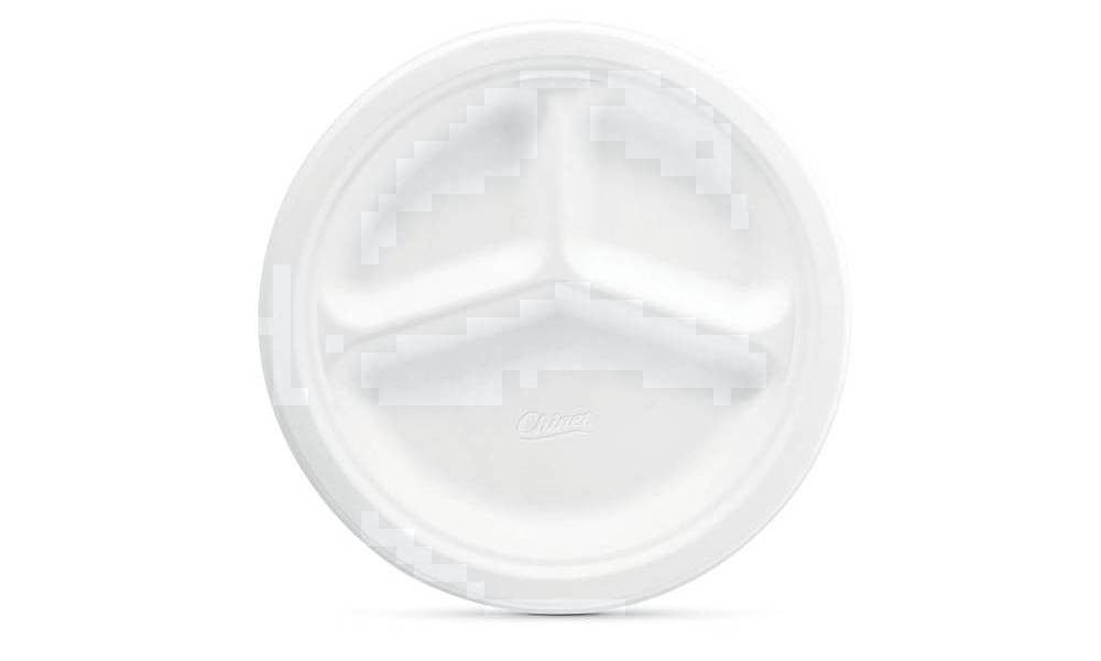 slide 32 of 42, Chinet Classic Compartment Plate (32 Count), 32 ct