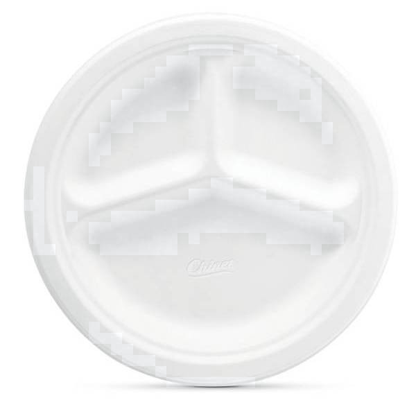 slide 2 of 42, Chinet Classic Compartment Plate (32 Count), 32 ct